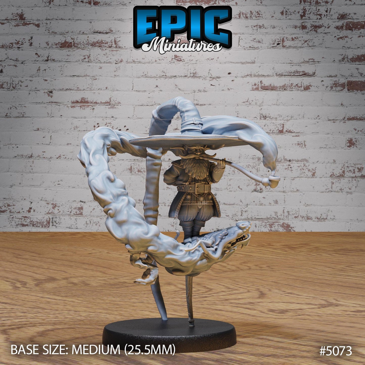 Gnome Wizard (3 Variants Available) - Epic Miniatures