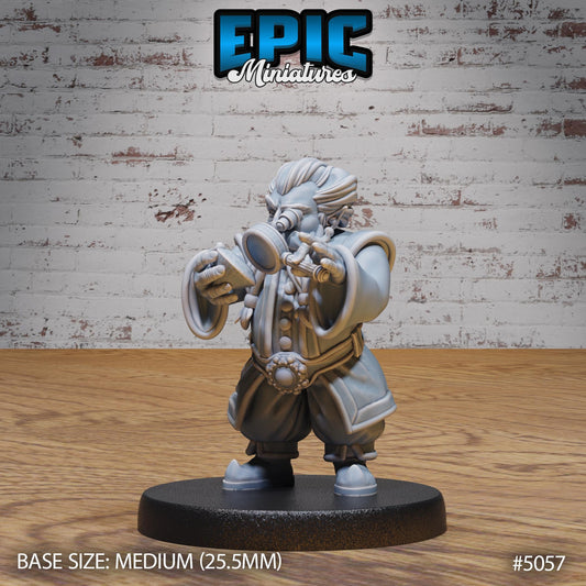 Halfling Villagers, Set 3 (4 Variants Available) - Epic Miniatures