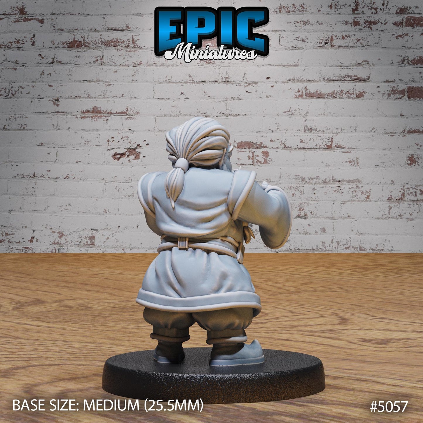 Halfling Villagers, Set 3 (4 Variants Available) - Epic Miniatures