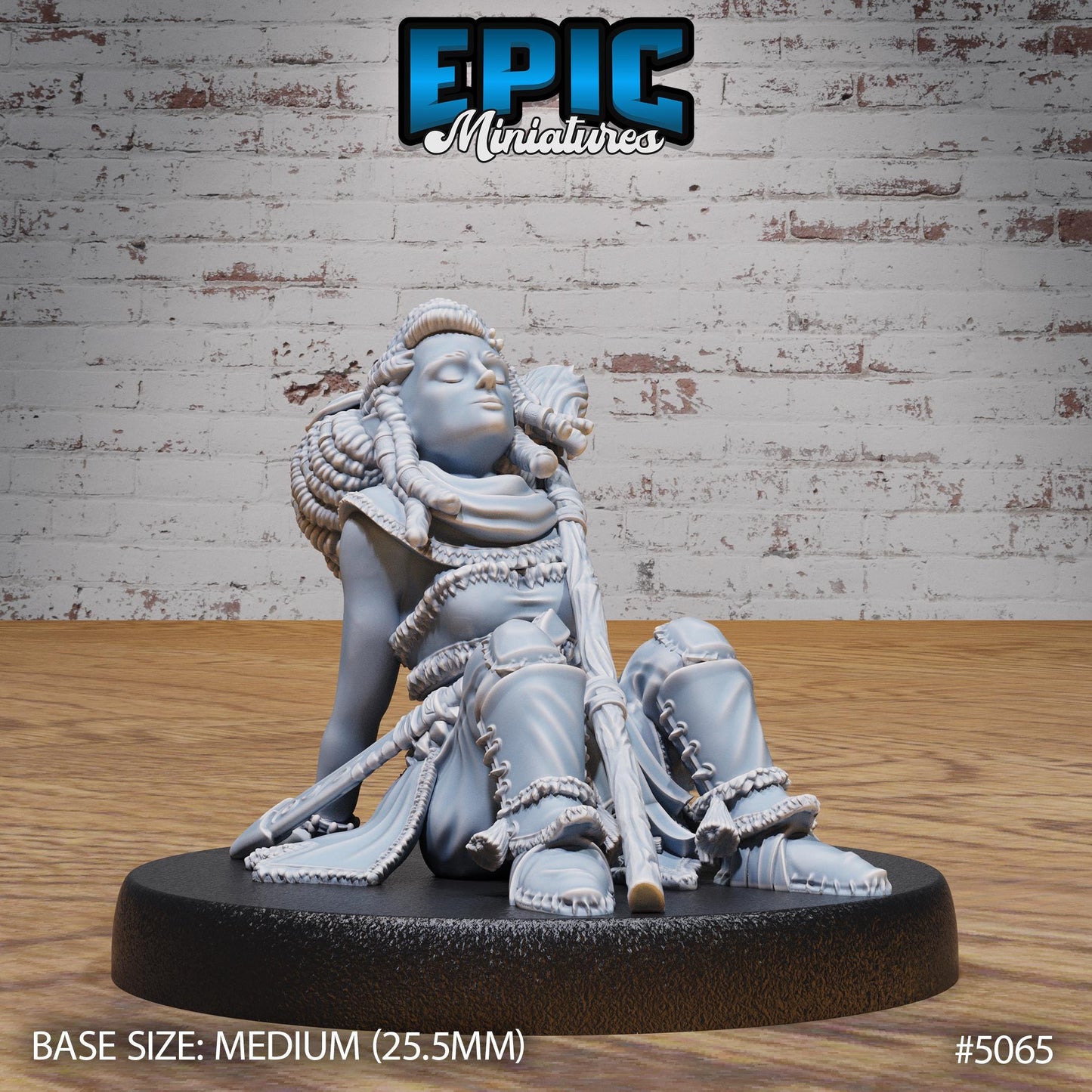 Halfling Druid (3 Variants Available) - Epic Miniatures