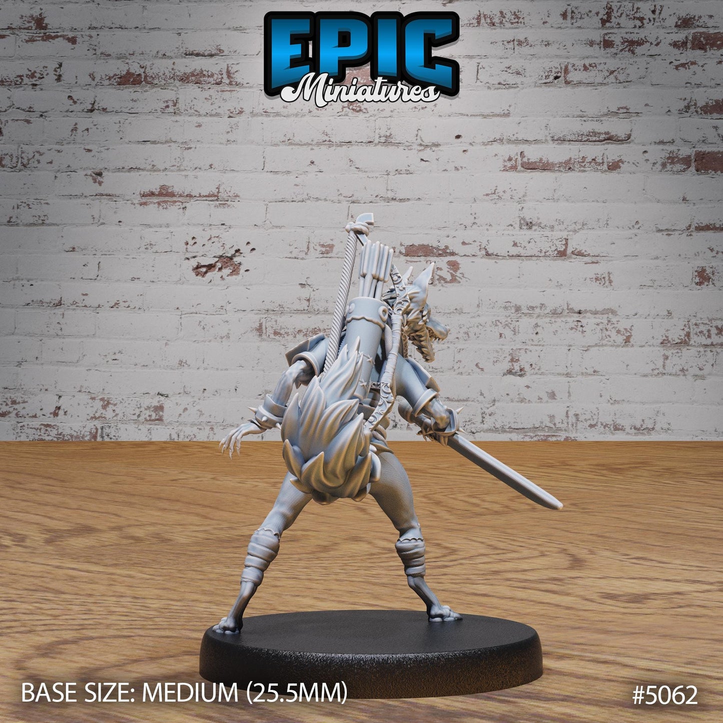 Fox Folk Rangers (3 Variants Available) - Epic Miniatures