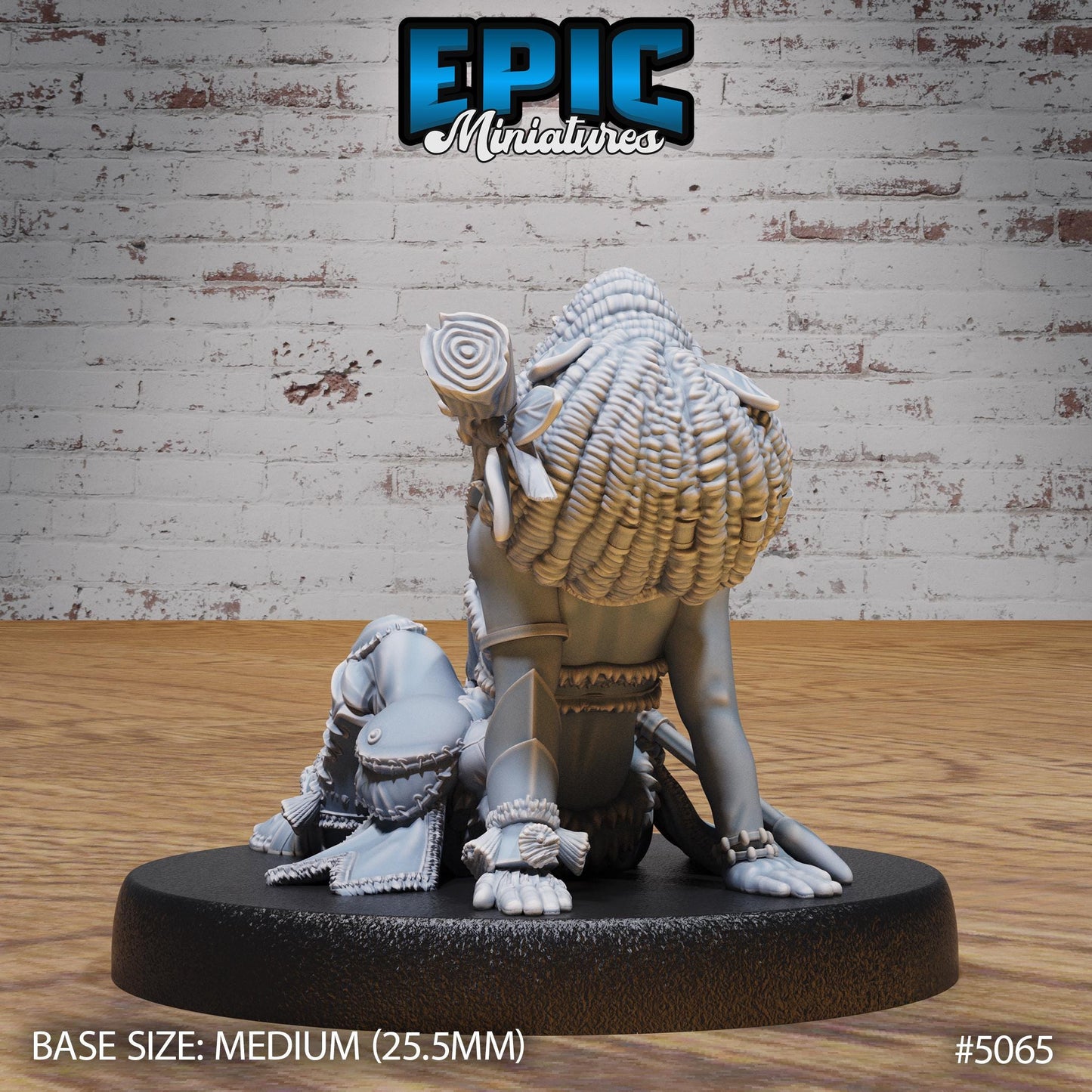 Halfling Druid (3 Variants Available) - Epic Miniatures