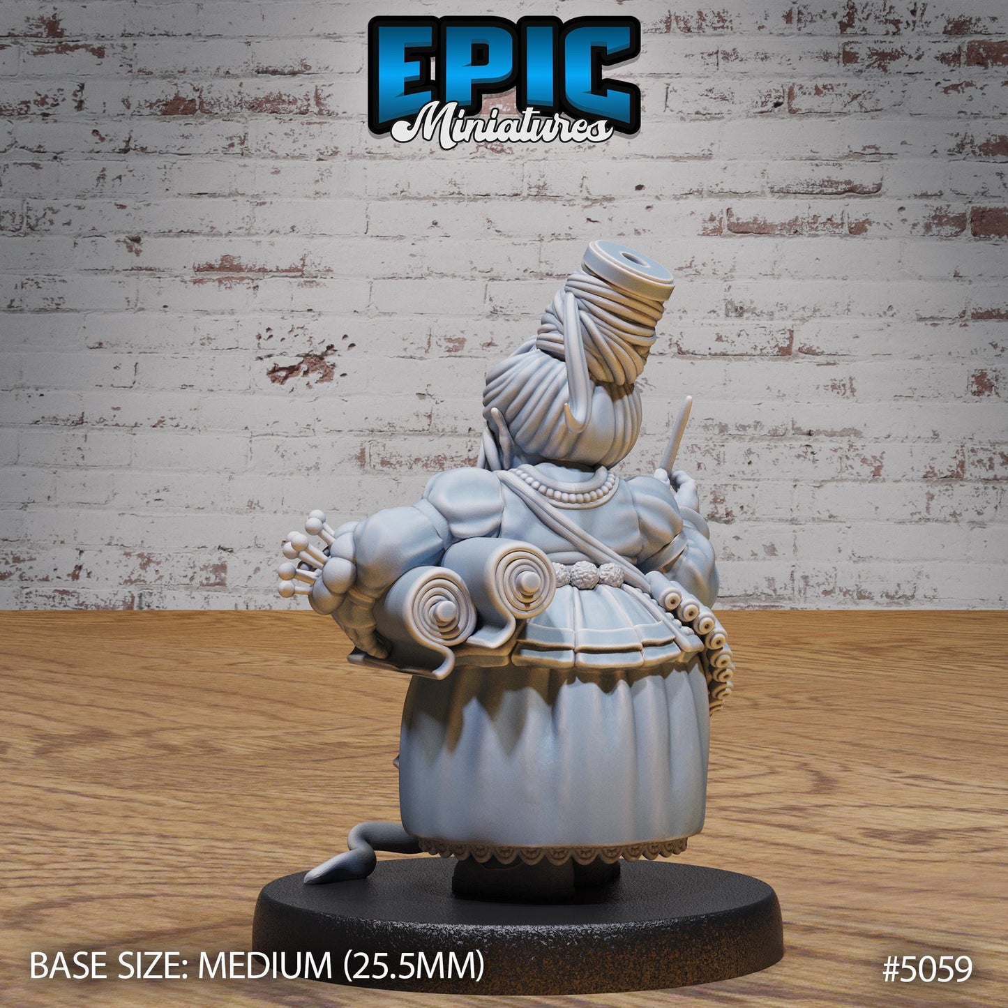 Halfling Villagers, Set 3 (4 Variants Available) - Epic Miniatures