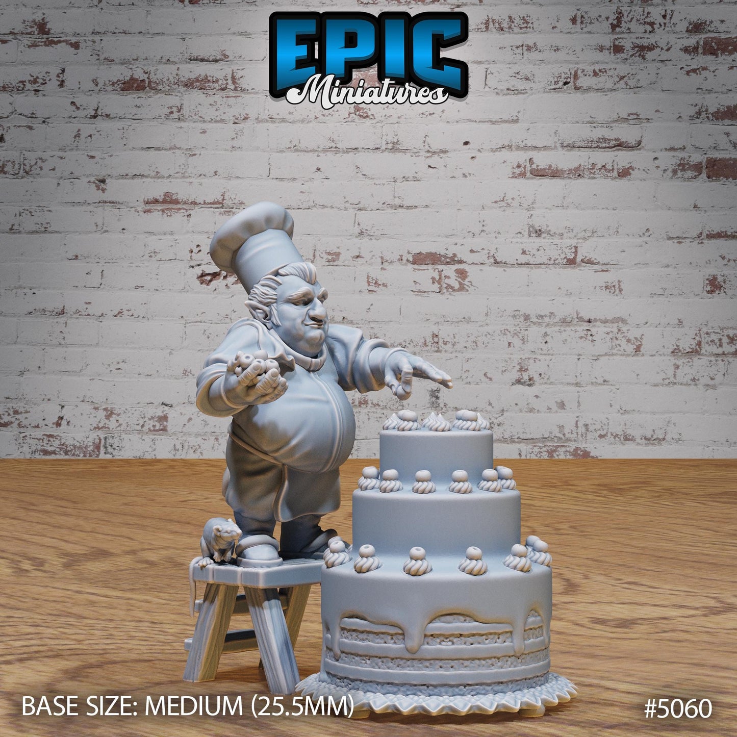 Halfling Villagers, Set 3 (4 Variants Available) - Epic Miniatures