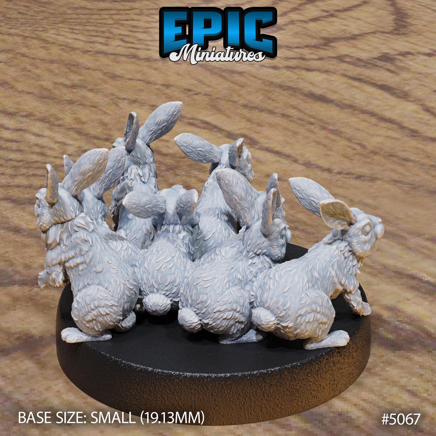 Rabbit Swarm (2 Variants Available) - Epic Miniatures