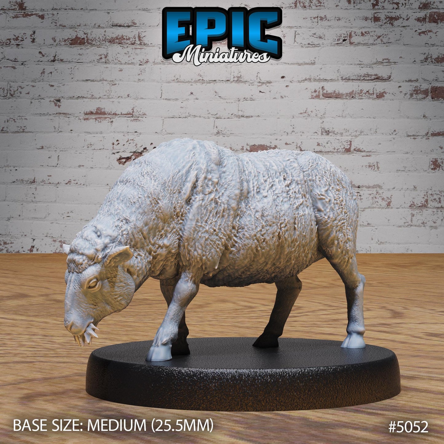 Farm Animal - Sheep (2 Variants Available) - Epic Miniatures