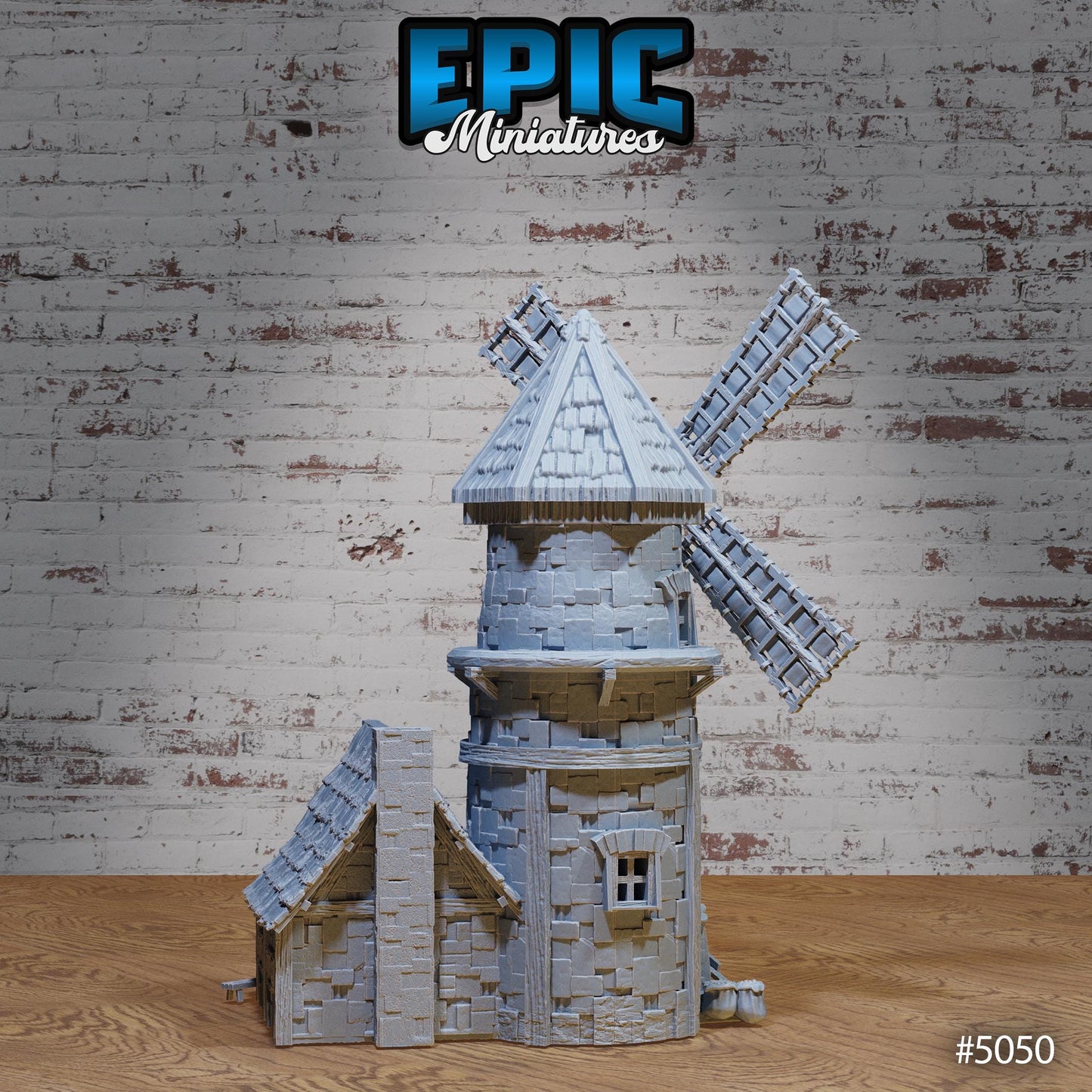 Windmill, Playable Terrain Piece - Epic Miniatures
