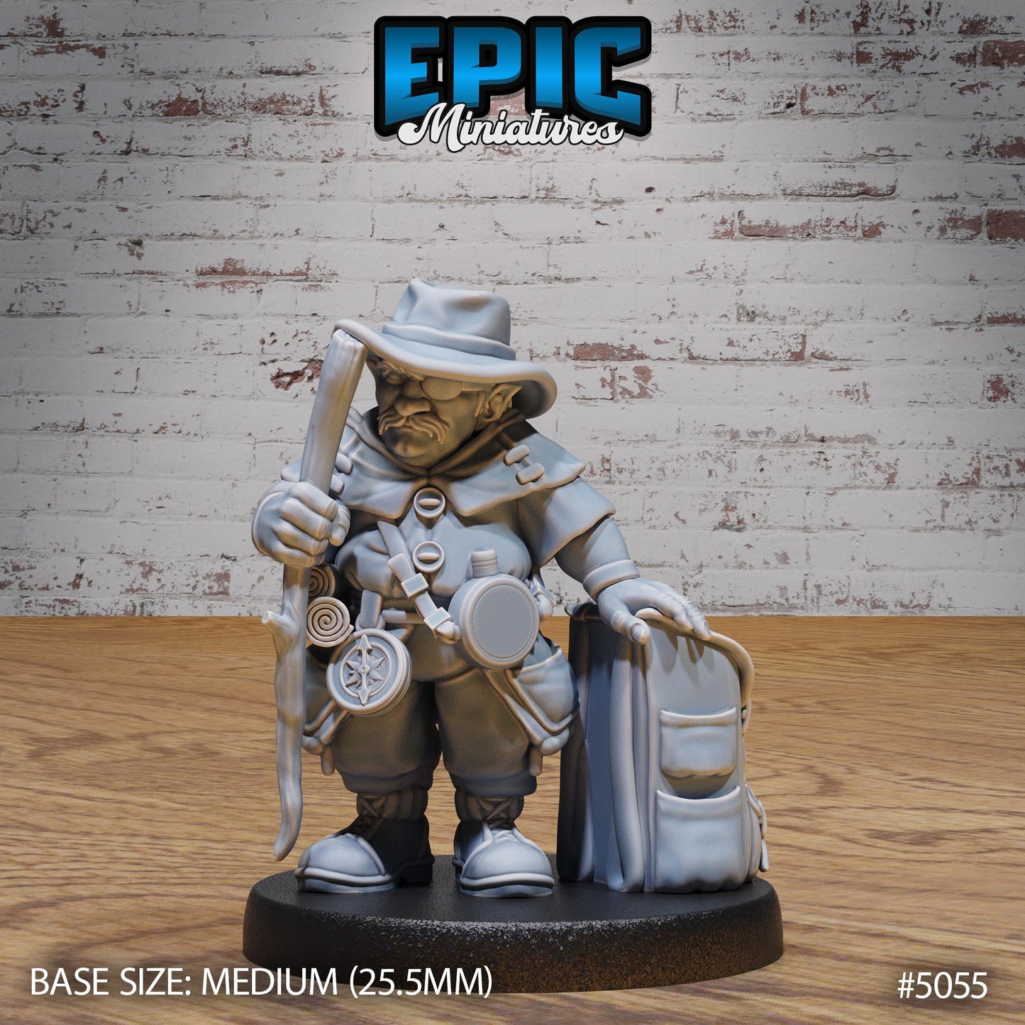 Halfling Villagers, Set 2 (4 Variants Available) - Epic Miniatures