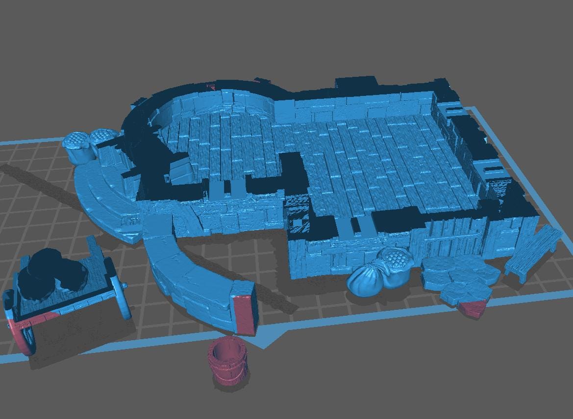 Windmill, Playable Terrain Piece - Epic Miniatures