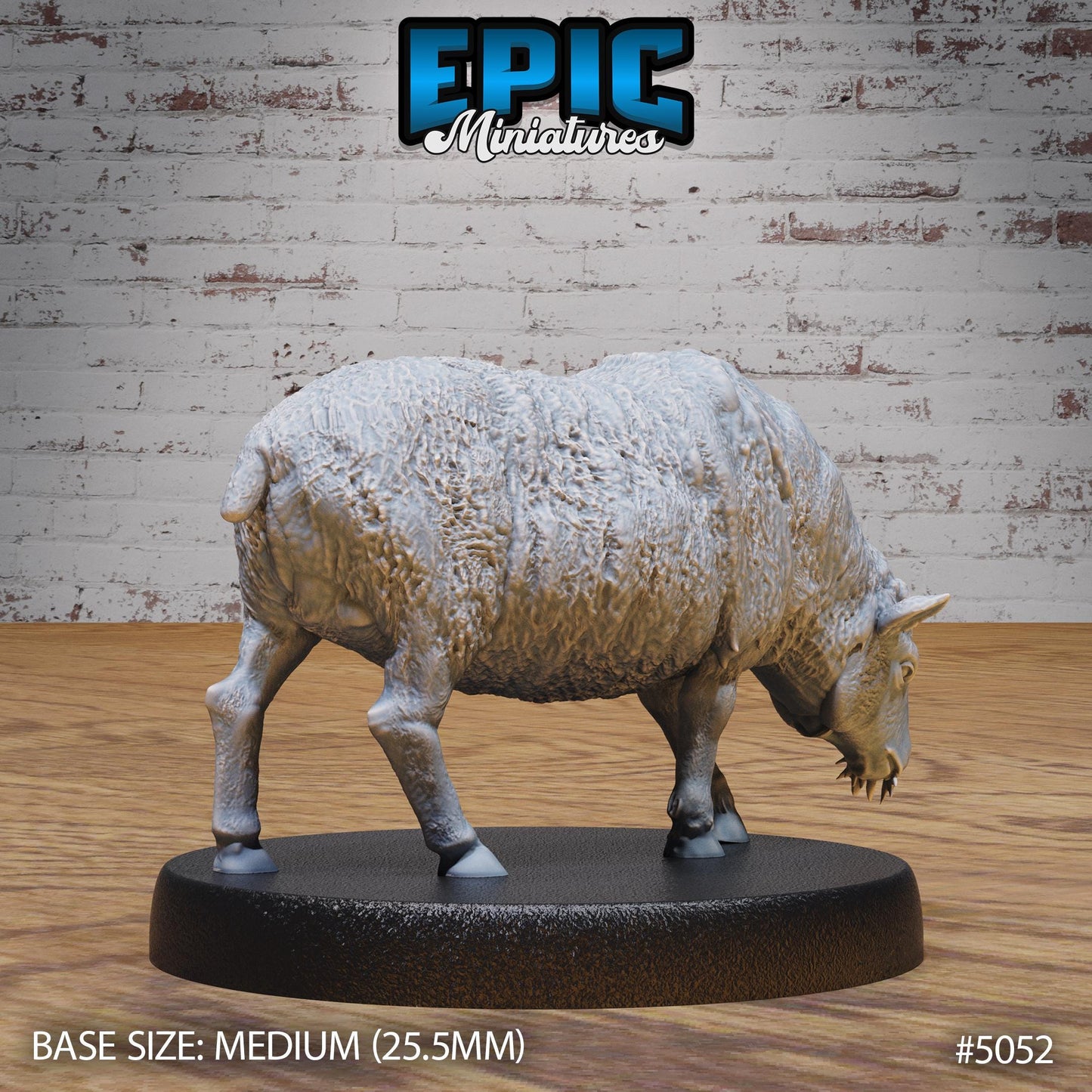 Farm Animal - Sheep (2 Variants Available) - Epic Miniatures