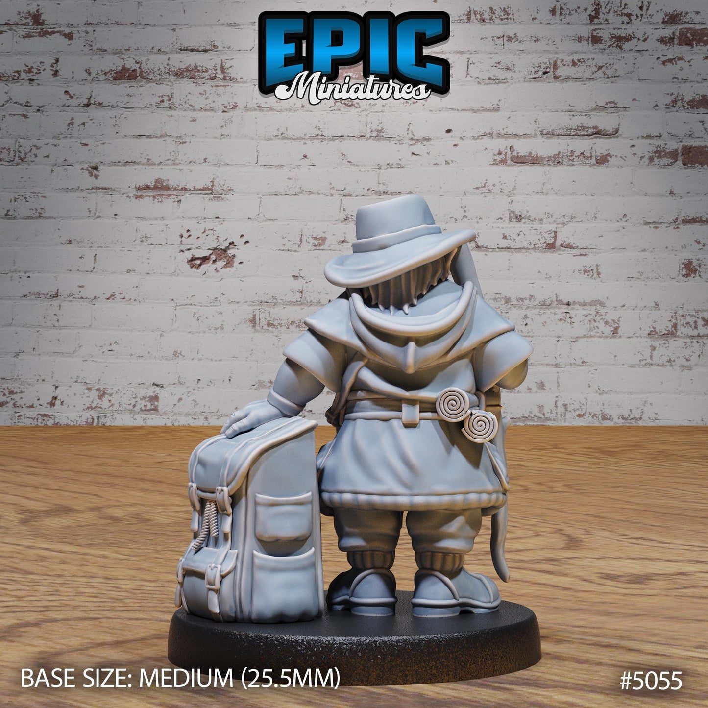 Halfling Villagers, Set 2 (4 Variants Available) - Epic Miniatures