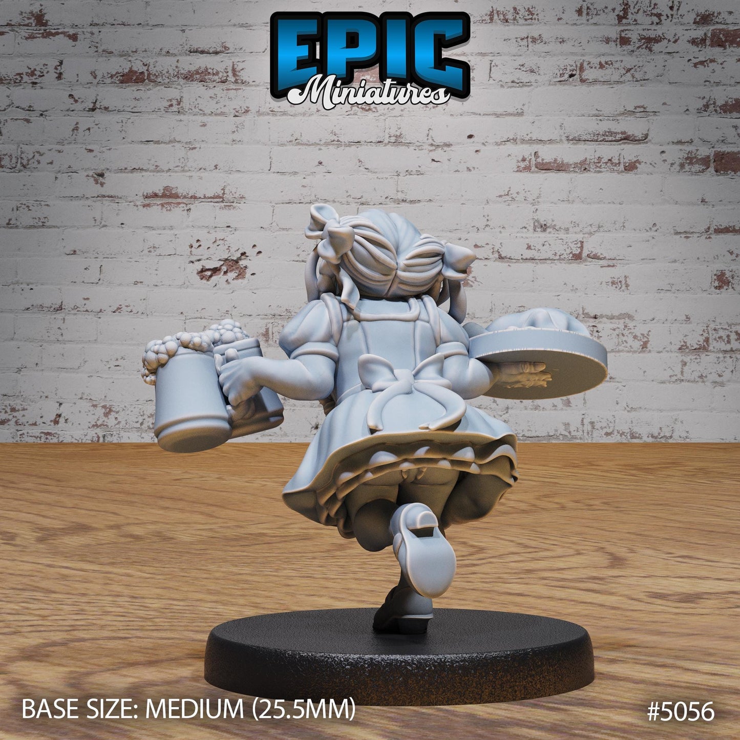 Halfling Villagers, Set 2 (4 Variants Available) - Epic Miniatures