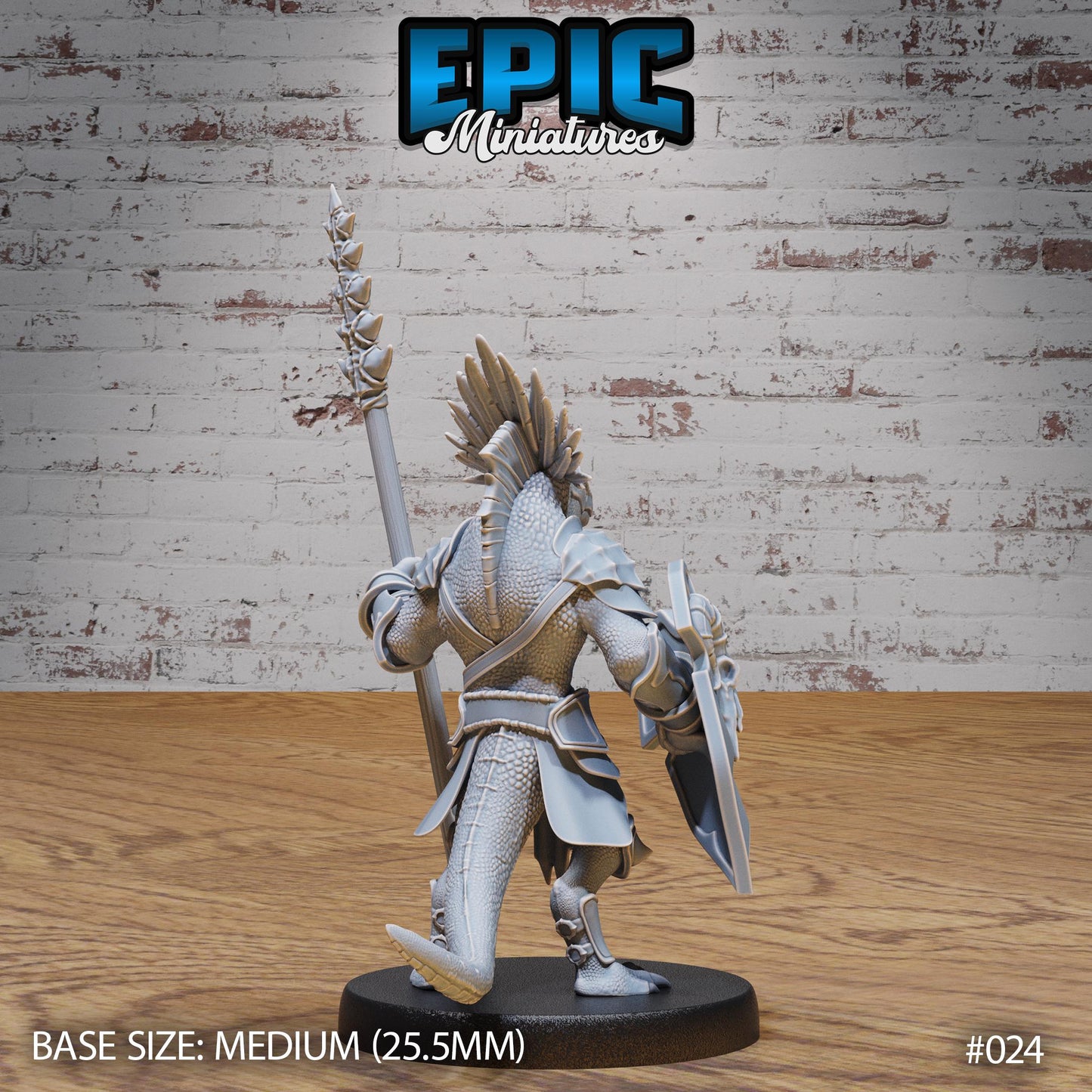 Lizardfolk Army, Set 5 (4 Variants Available) - Epic Miniatures