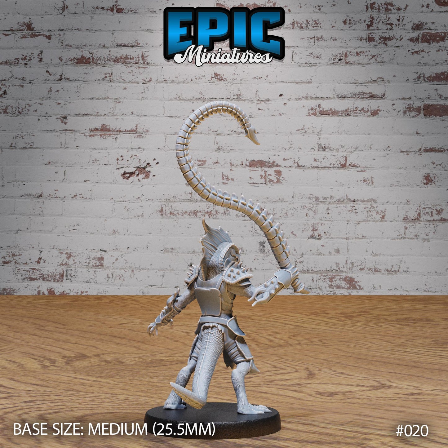 Lizardfolk Army, Set 4 (4 Variants Available) - Epic Miniatures