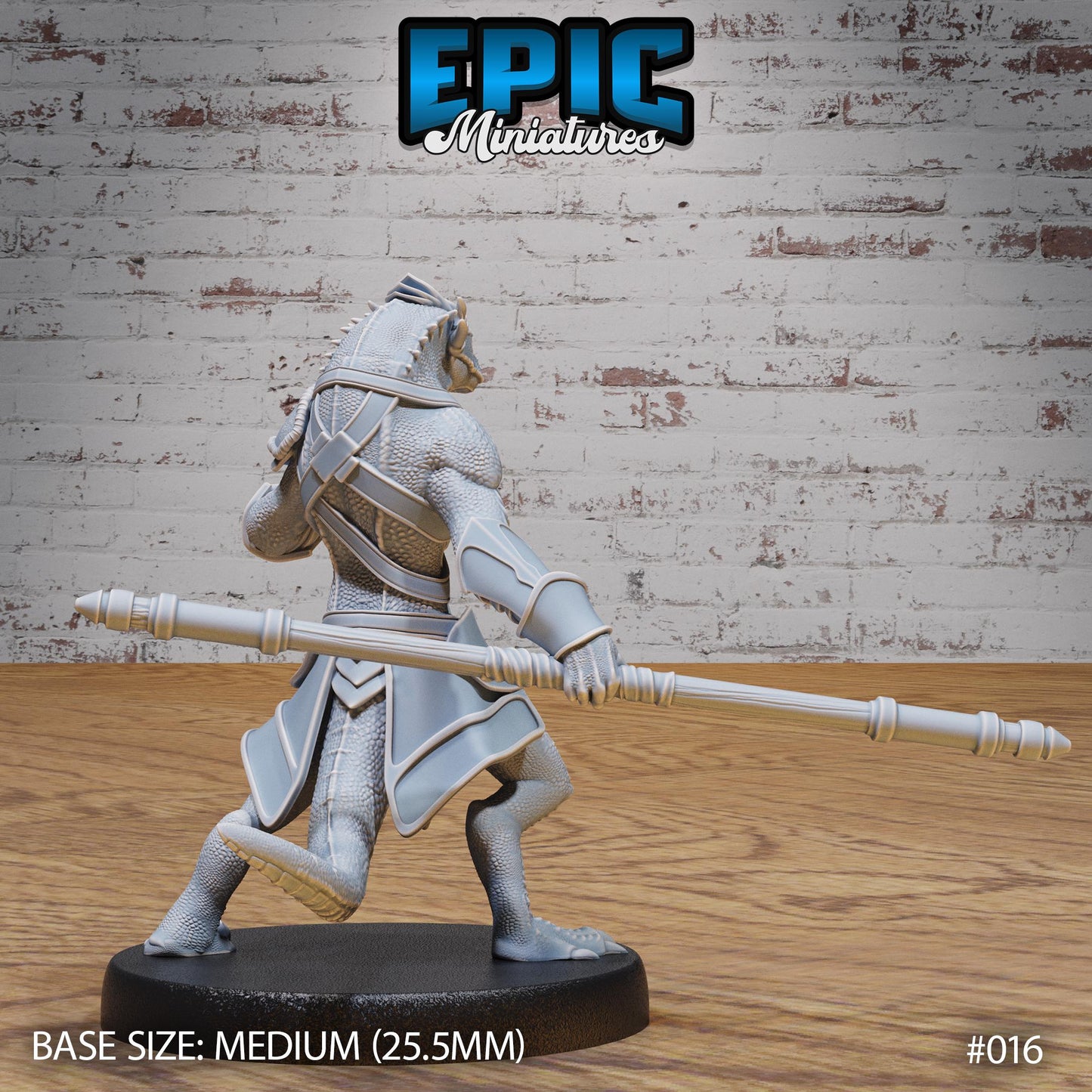 Lizardfolk Army, Set 3 (4 Variants Available) - Epic Miniatures