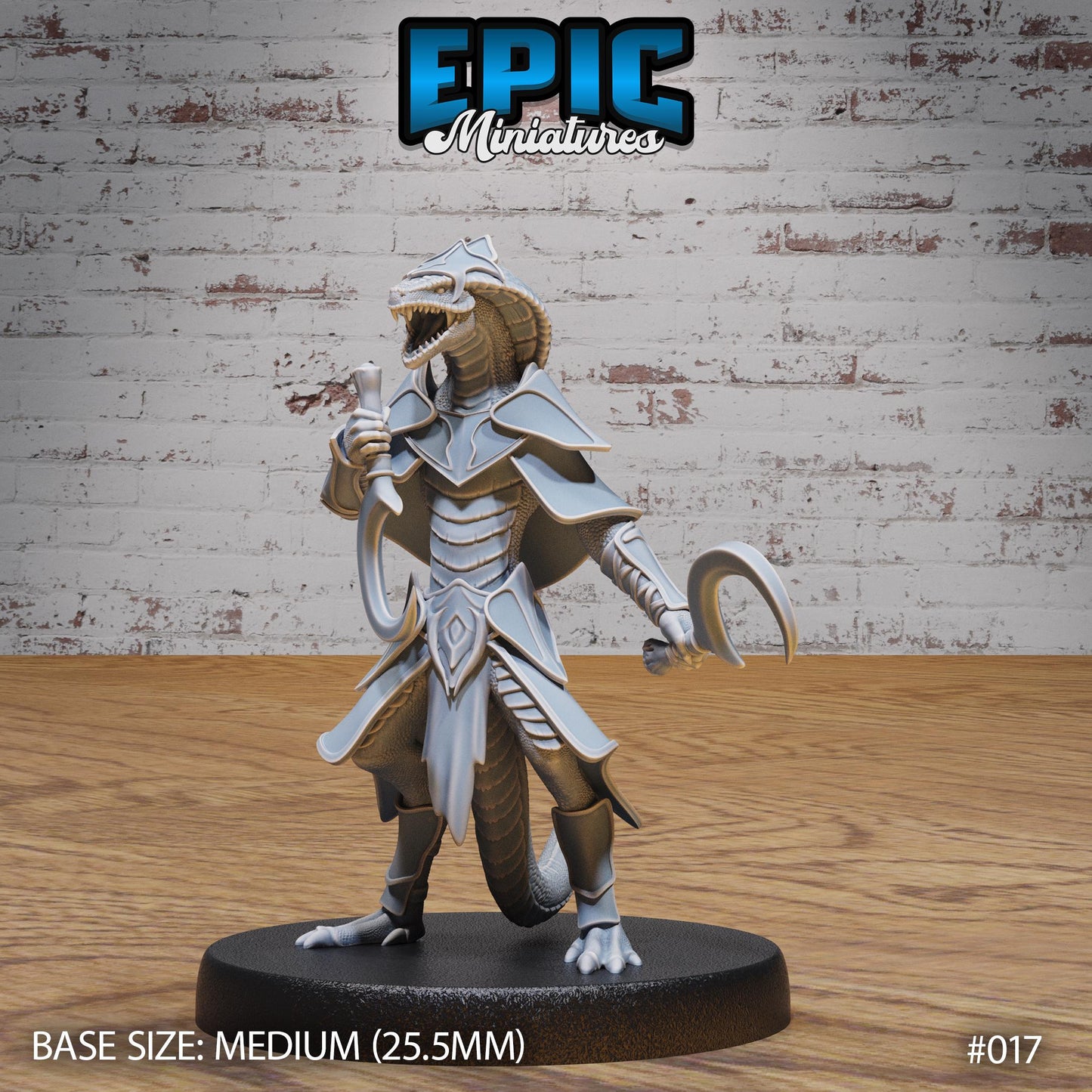 Lizardfolk Army, Set 3 (4 Variants Available) - Epic Miniatures