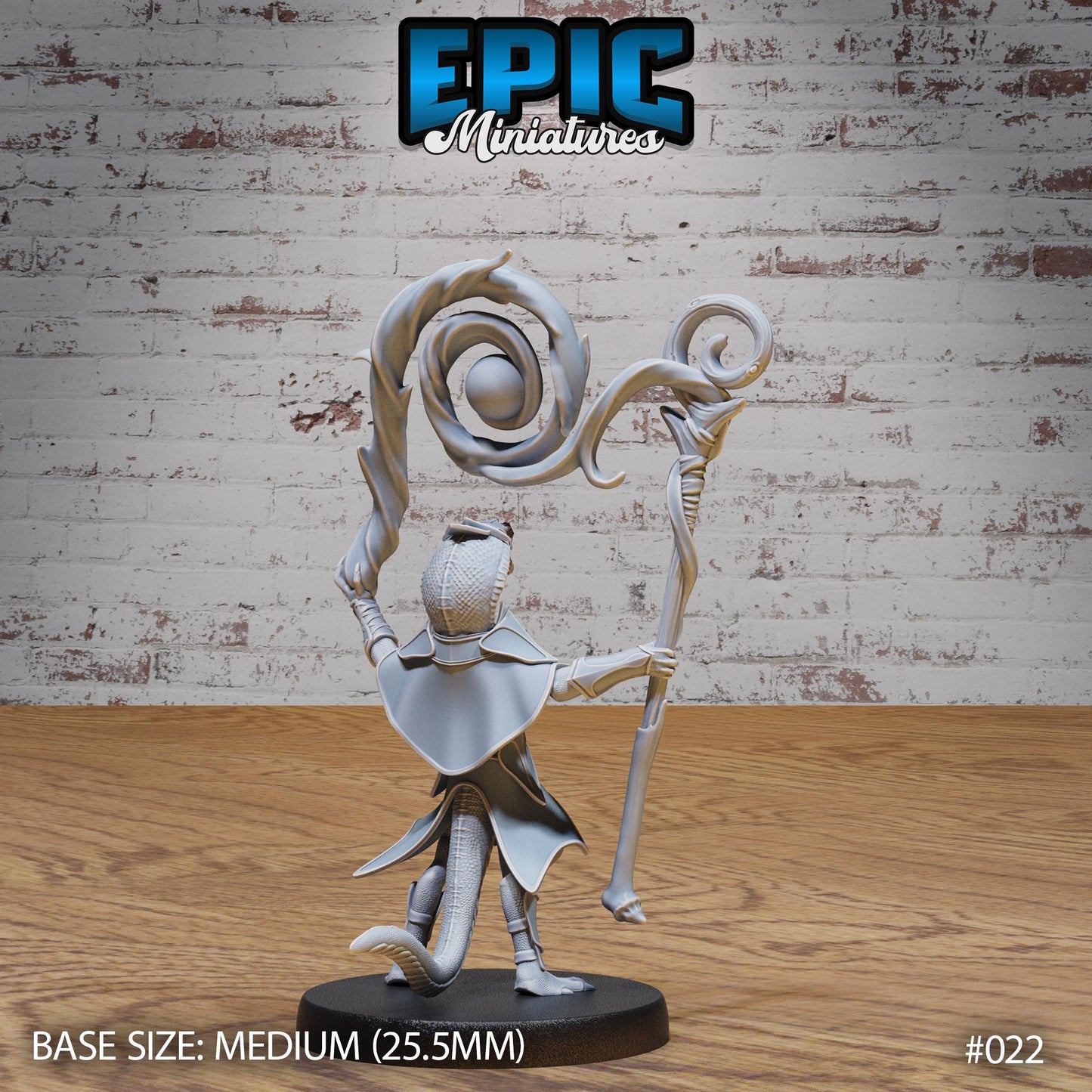 Lizardfolk Army, Set 4 (4 Variants Available) - Epic Miniatures