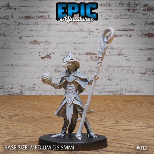 Lizardfolk Army, Set 2 (4 Variants Available) - Epic Miniatures