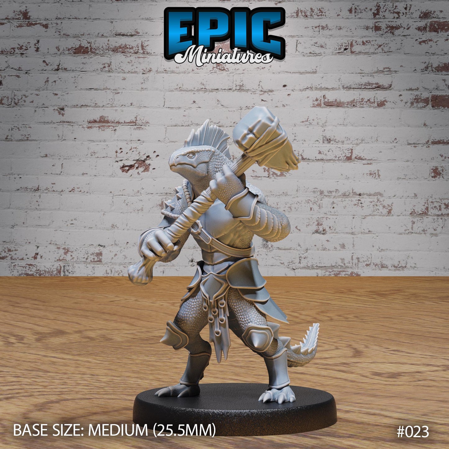 Lizardfolk Army, Set 4 (4 Variants Available) - Epic Miniatures