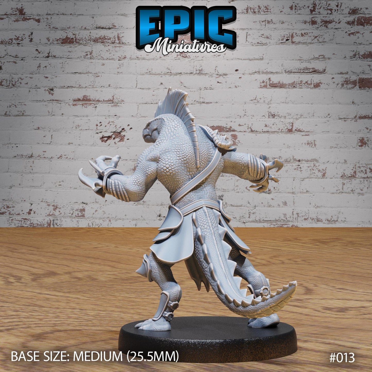 Lizardfolk Army, Set 2 (4 Variants Available) - Epic Miniatures