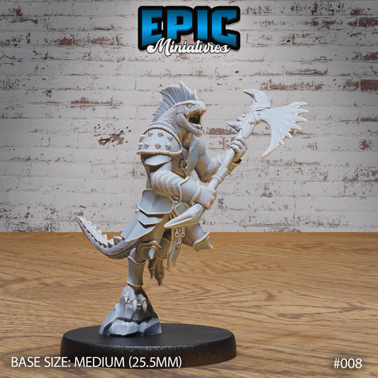 Lizardfolk Army, Set 1 (4 Variants Available) - Epic Miniatures