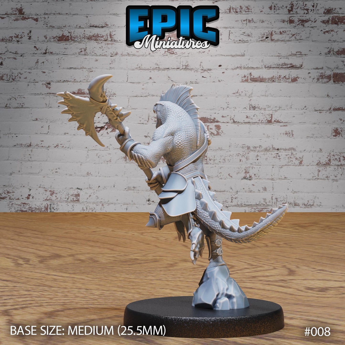 Lizardfolk Army, Set 1 (4 Variants Available) - Epic Miniatures