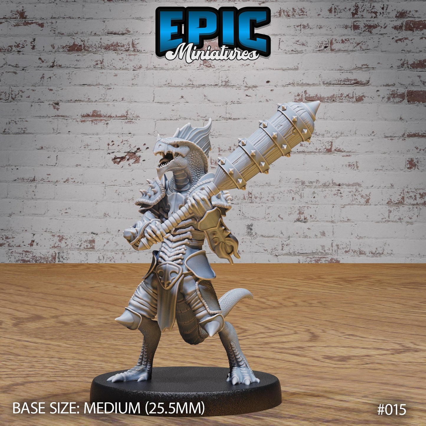 Lizardfolk Army, Set 2 (4 Variants Available) - Epic Miniatures