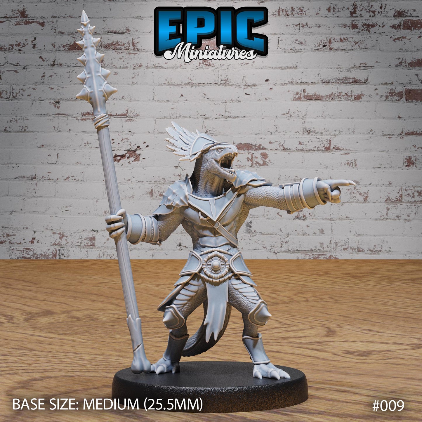 Lizardfolk Army, Set 1 (4 Variants Available) - Epic Miniatures