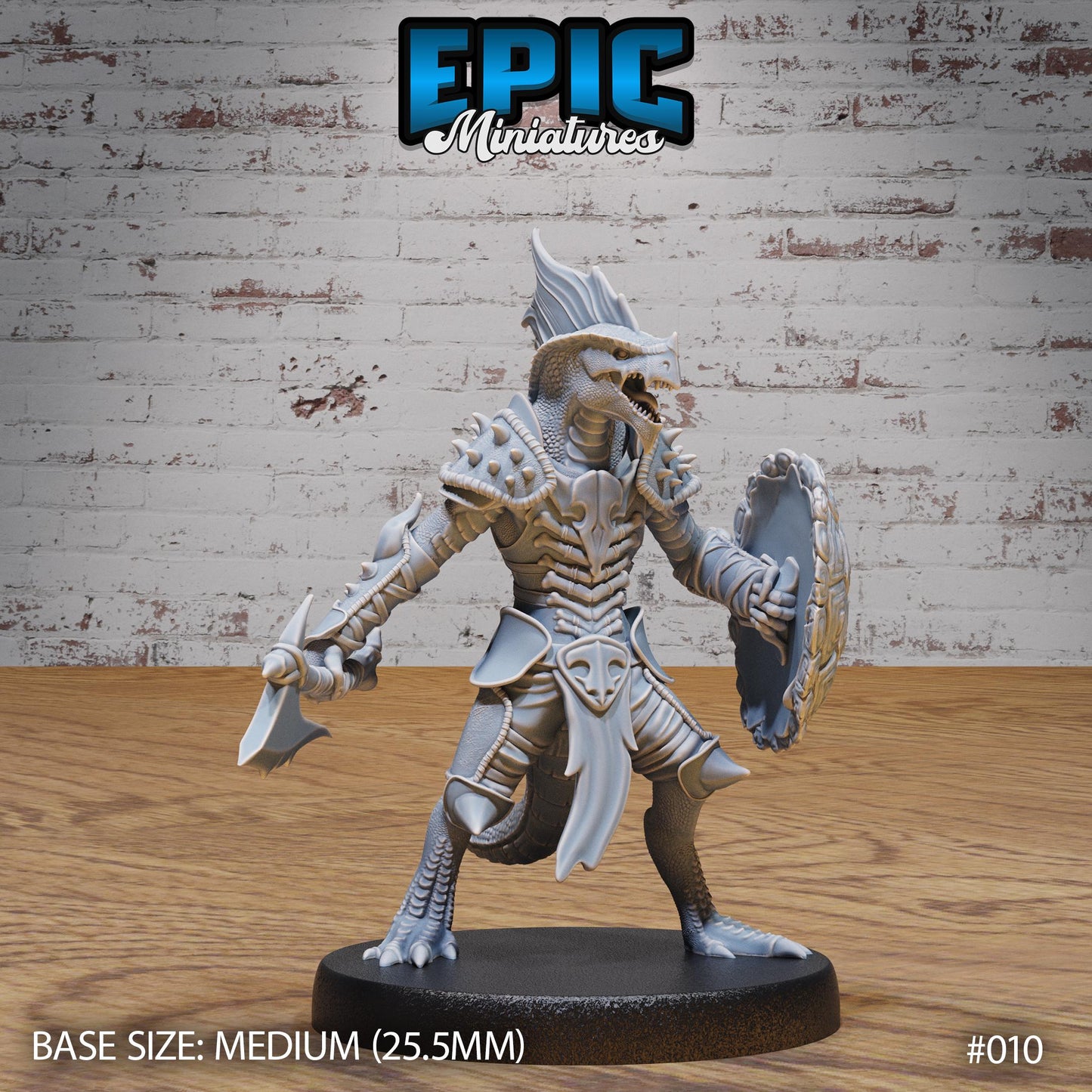 Lizardfolk Army, Set 1 (4 Variants Available) - Epic Miniatures