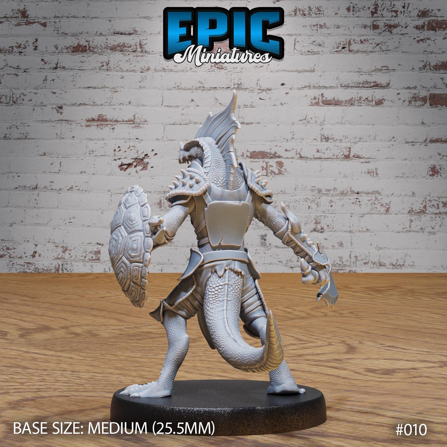 Lizardfolk Army, Set 1 (4 Variants Available) - Epic Miniatures