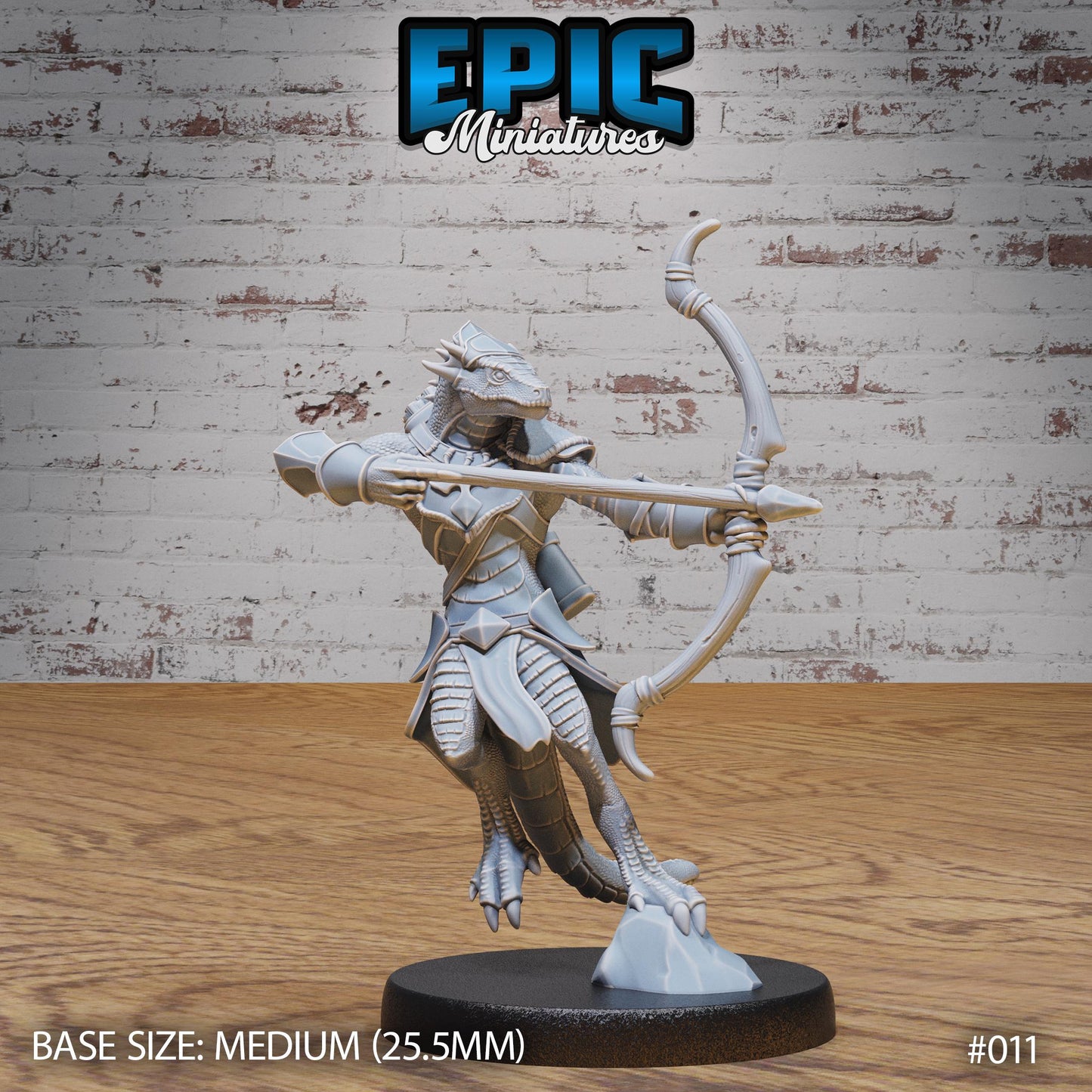 Lizardfolk Army, Set 1 (4 Variants Available) - Epic Miniatures