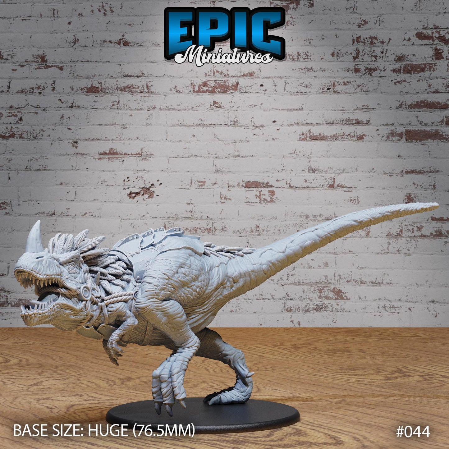 Horned Rex Mounts (3 Variants Available) - Epic Miniatures