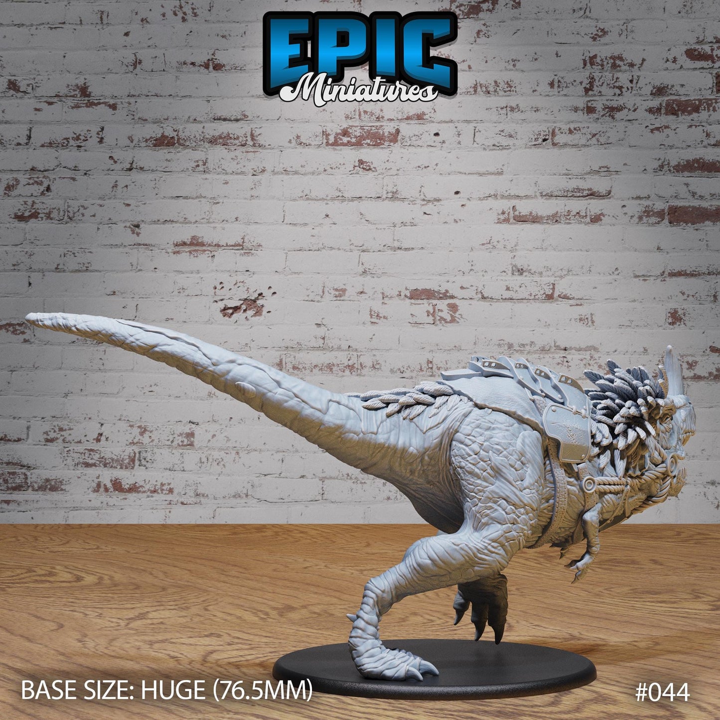 Horned Rex Mounts (3 Variants Available) - Epic Miniatures
