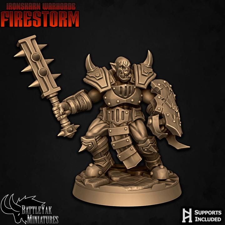 Iron'kar Wargrunts, Female (6 Variants Available) - Battle Yak