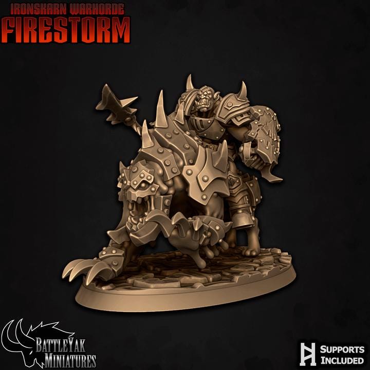 Hellhound Rider Pack (4 Variants Available) - Battle Yak