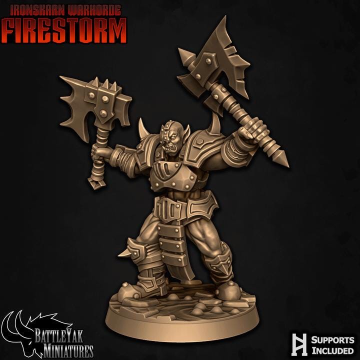 Iron'kar Wargrunts, Female (6 Variants Available) - Battle Yak