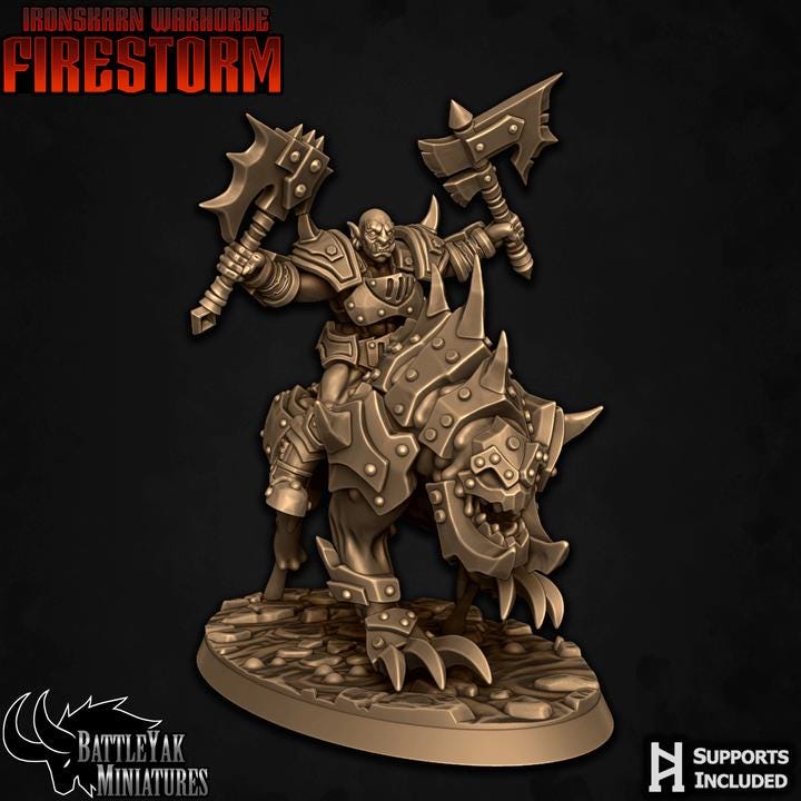 Hellhound Rider Pack (4 Variants Available) - Battle Yak