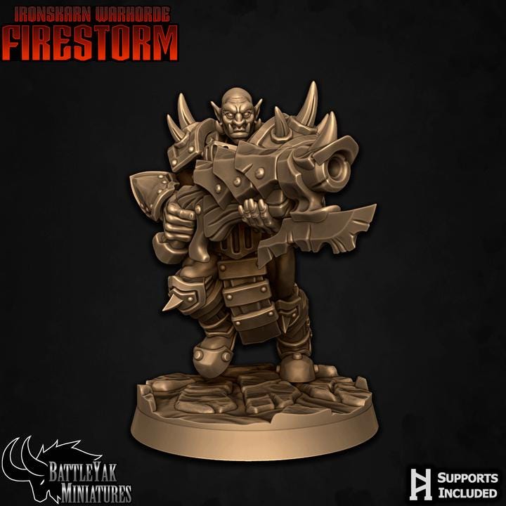 Iron'kar Wargrunts, Female (6 Variants Available) - Battle Yak