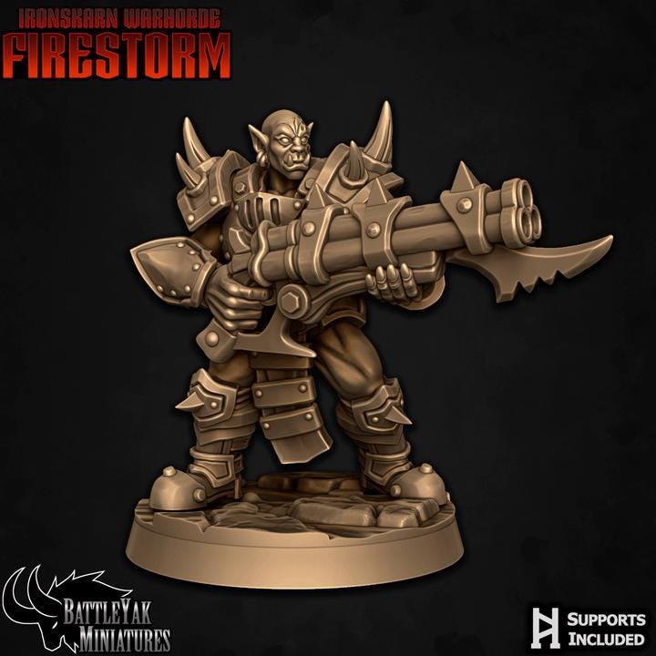 Iron'kar Wargrunts, Female (6 Variants Available) - Battle Yak