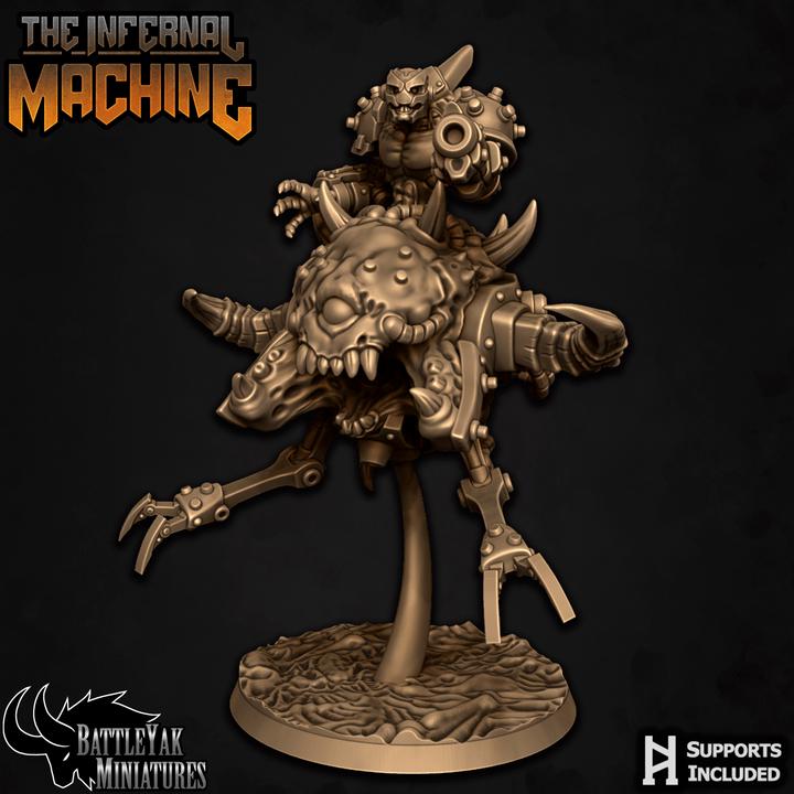 Hellmachine Hunters, Caco Ember Riders (4 Variants Available) - Battle Yak