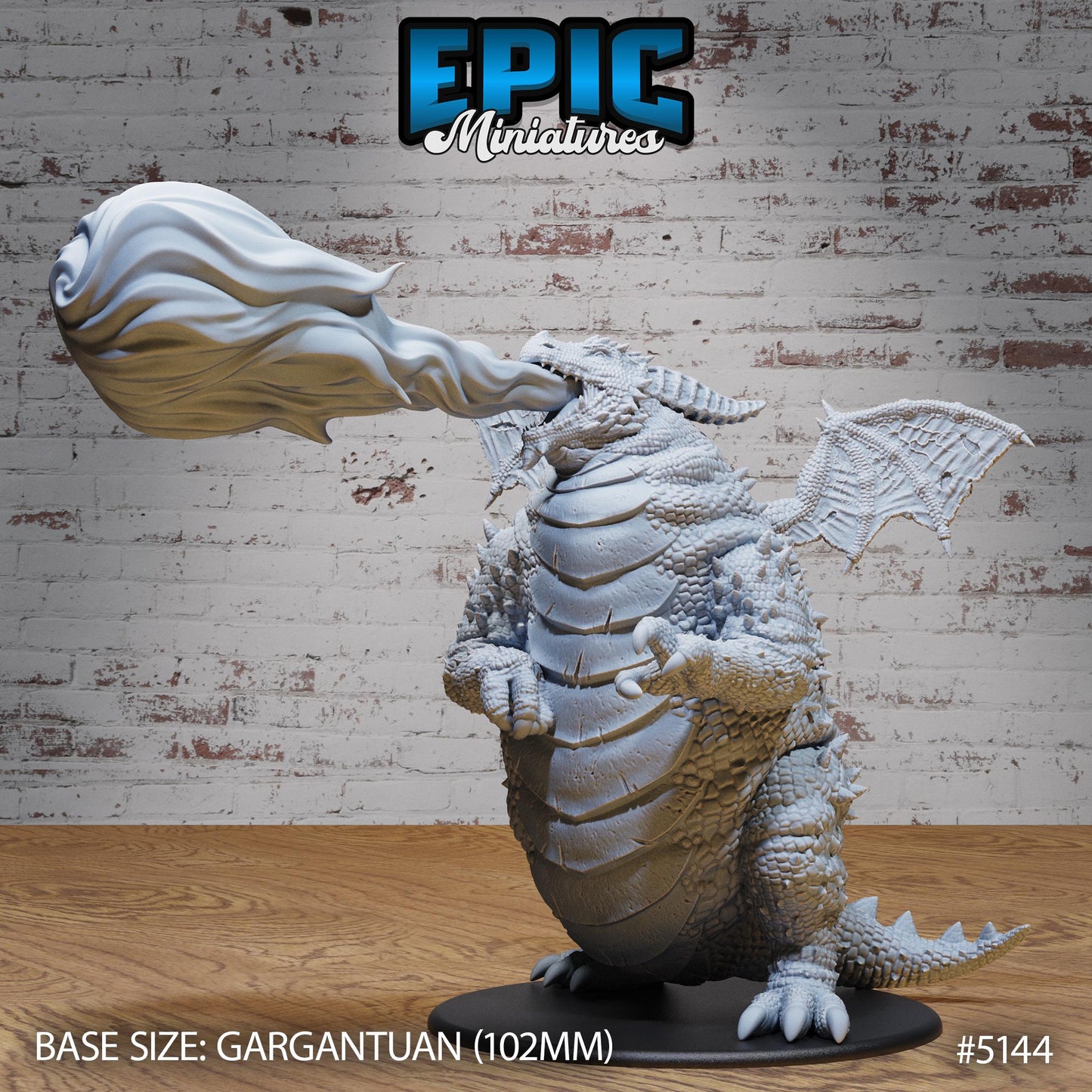 Fat Dragon (4 Variants Available) - Epic Miniatures