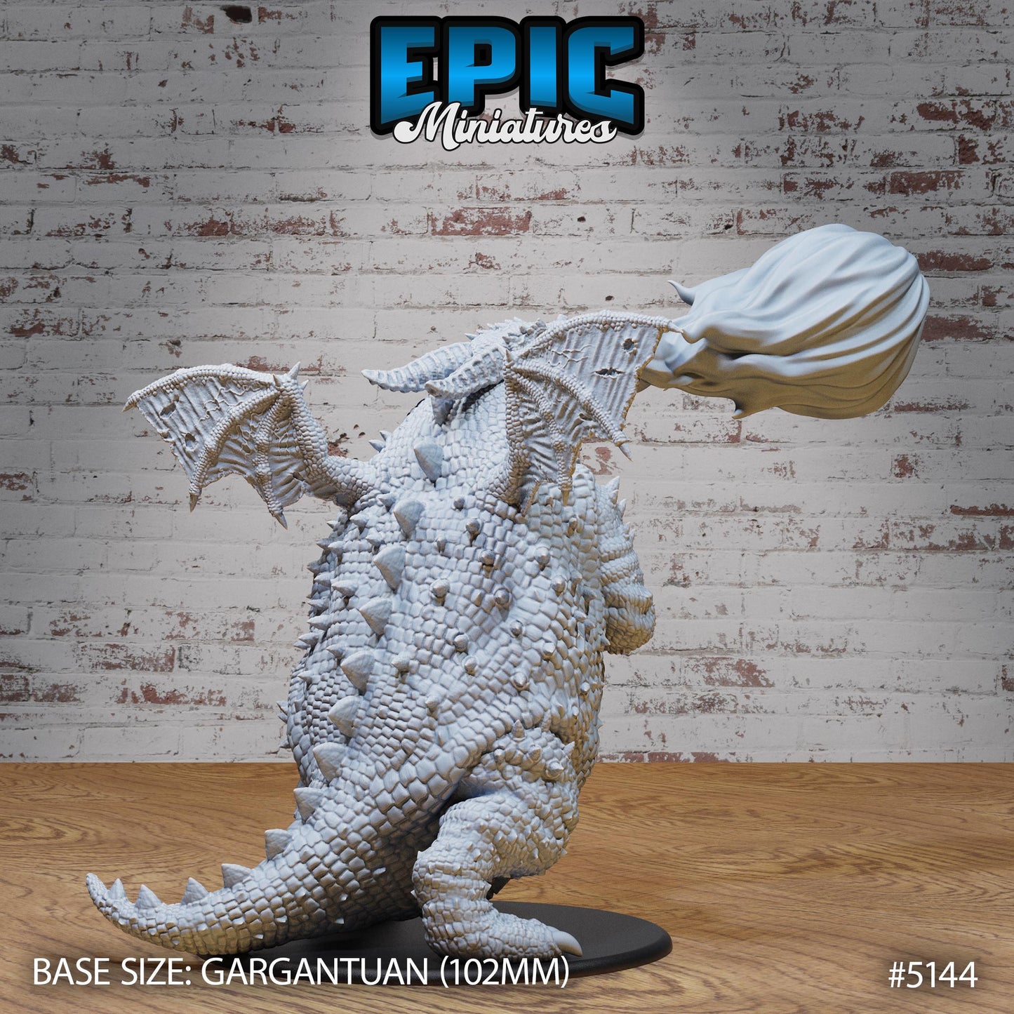 Fat Dragon (4 Variants Available) - Epic Miniatures