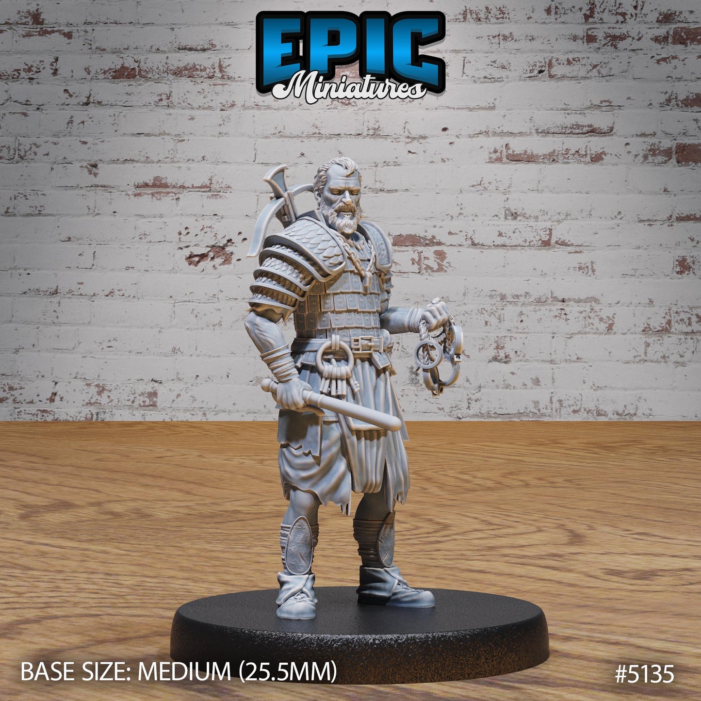Human Jailor (3 Variants Available) - Epic Miniatures