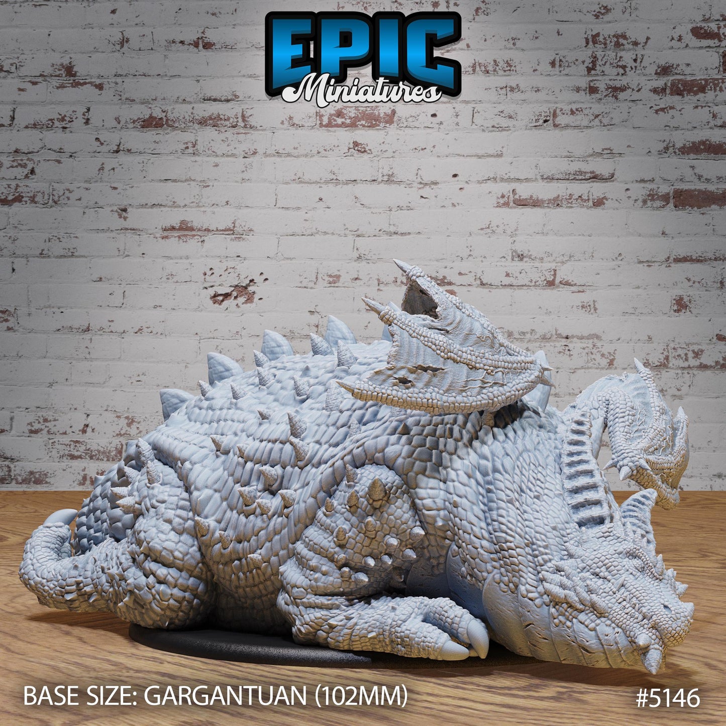 Fat Dragon (4 Variants Available) - Epic Miniatures