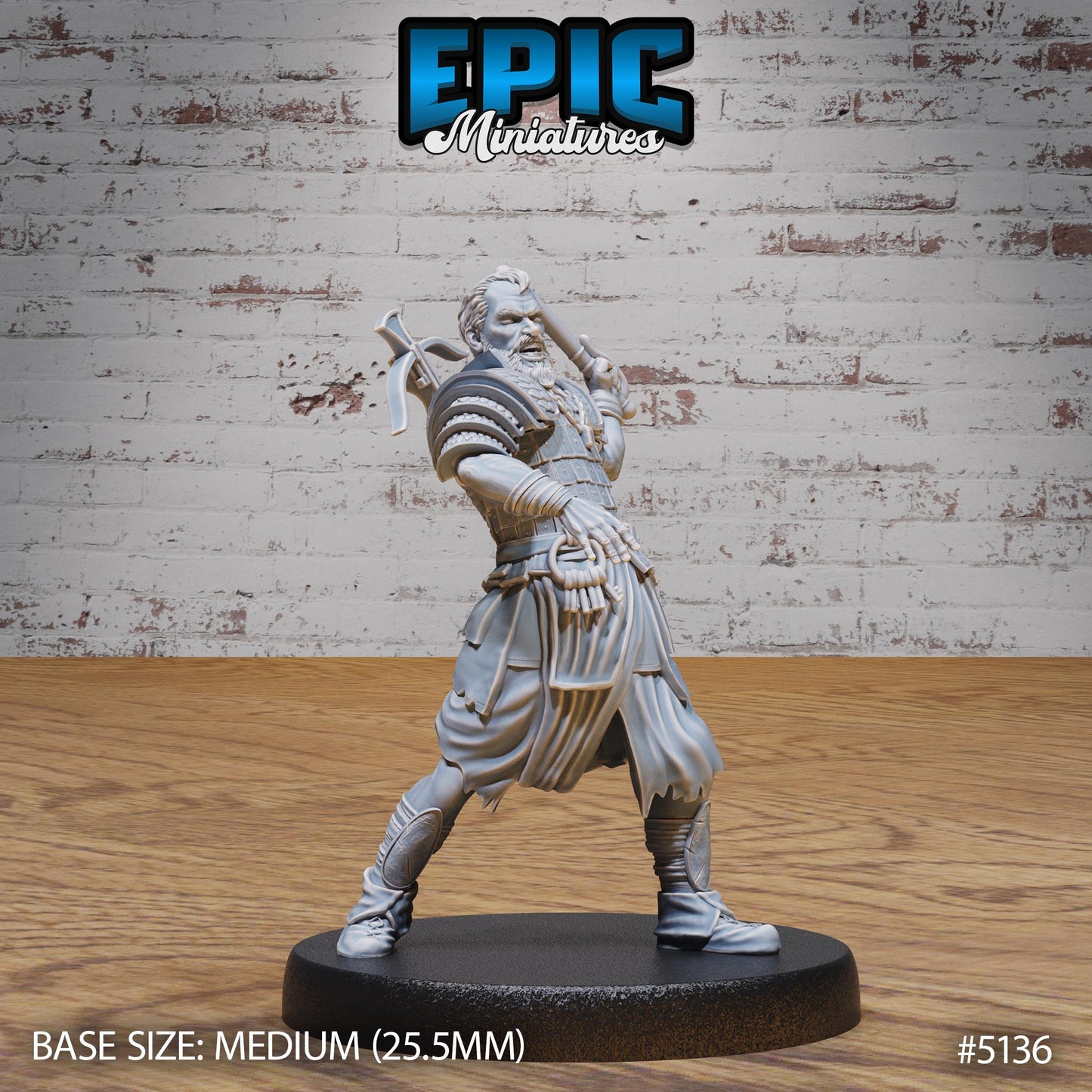 Human Jailor (3 Variants Available) - Epic Miniatures