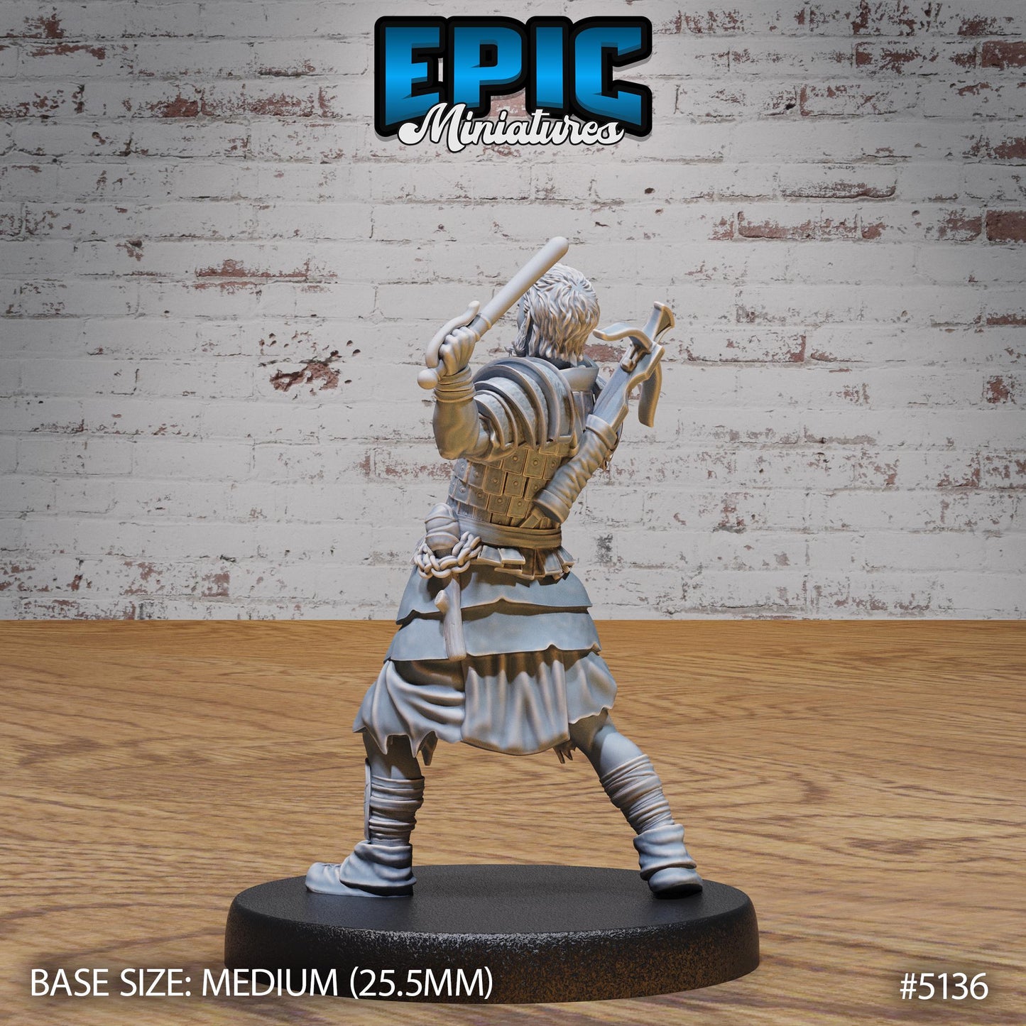 Human Jailor (3 Variants Available) - Epic Miniatures