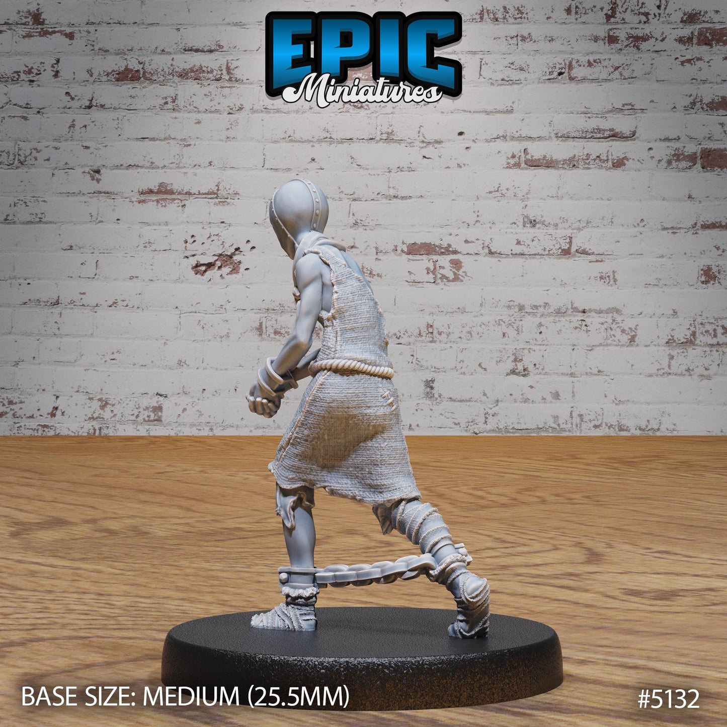 Old Prisoner - Masked (3 Variants Available) - Epic Miniatures