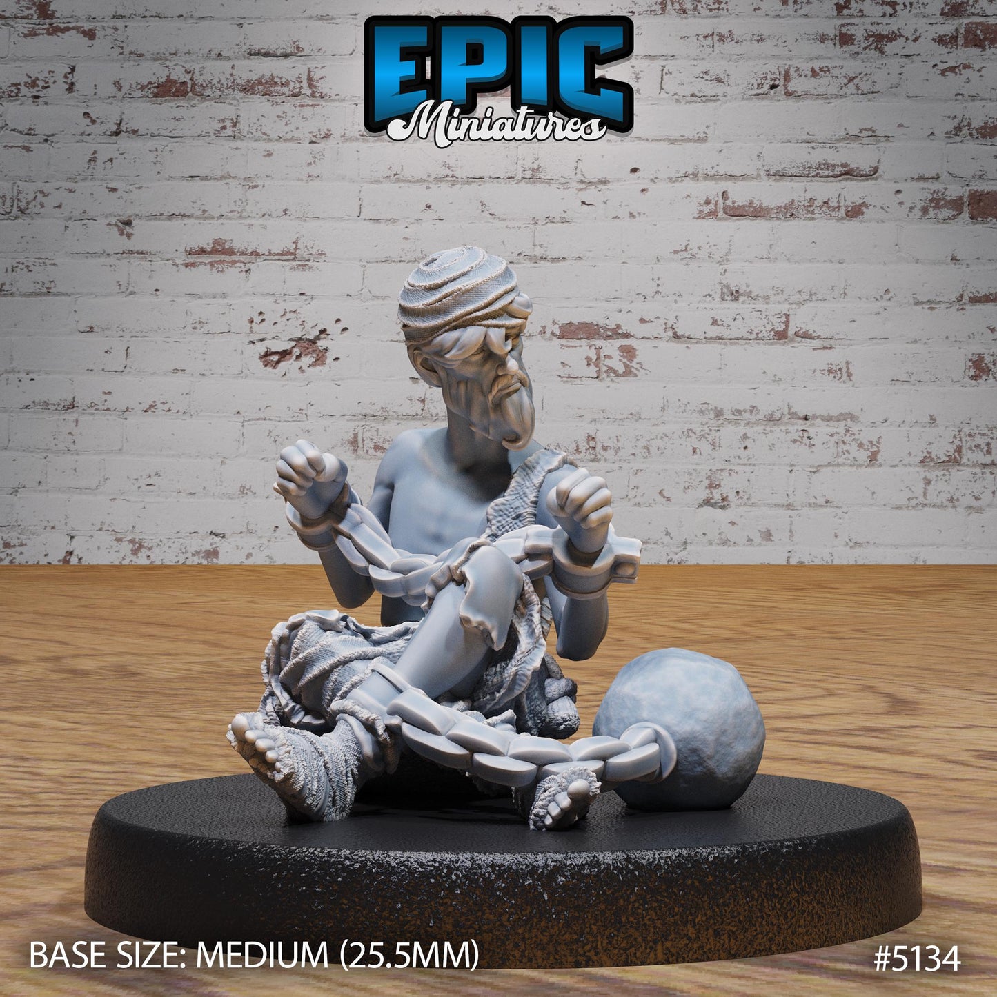 Old Prisoner (3 Variants Available) - Epic Miniatures
