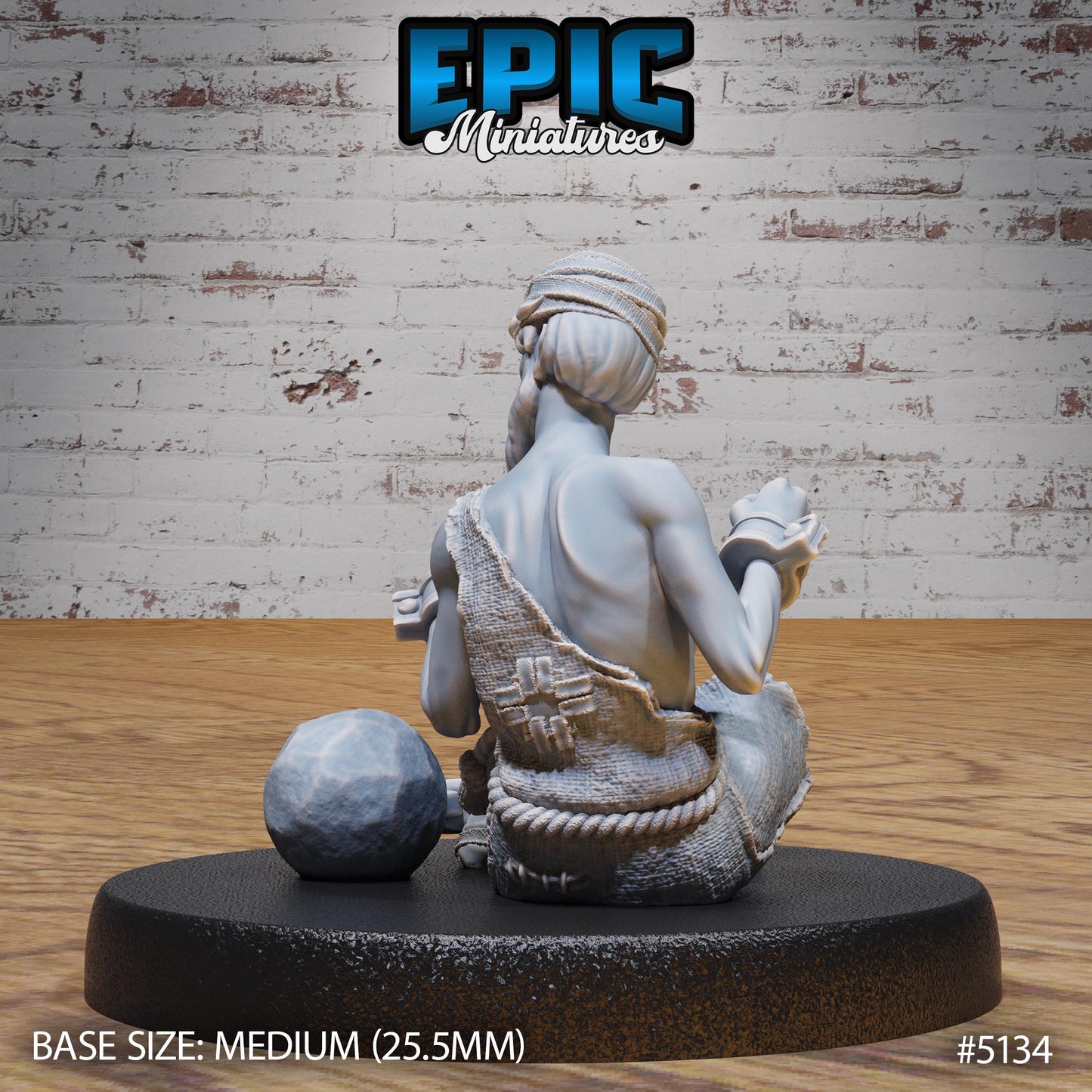 Old Prisoner (3 Variants Available) - Epic Miniatures