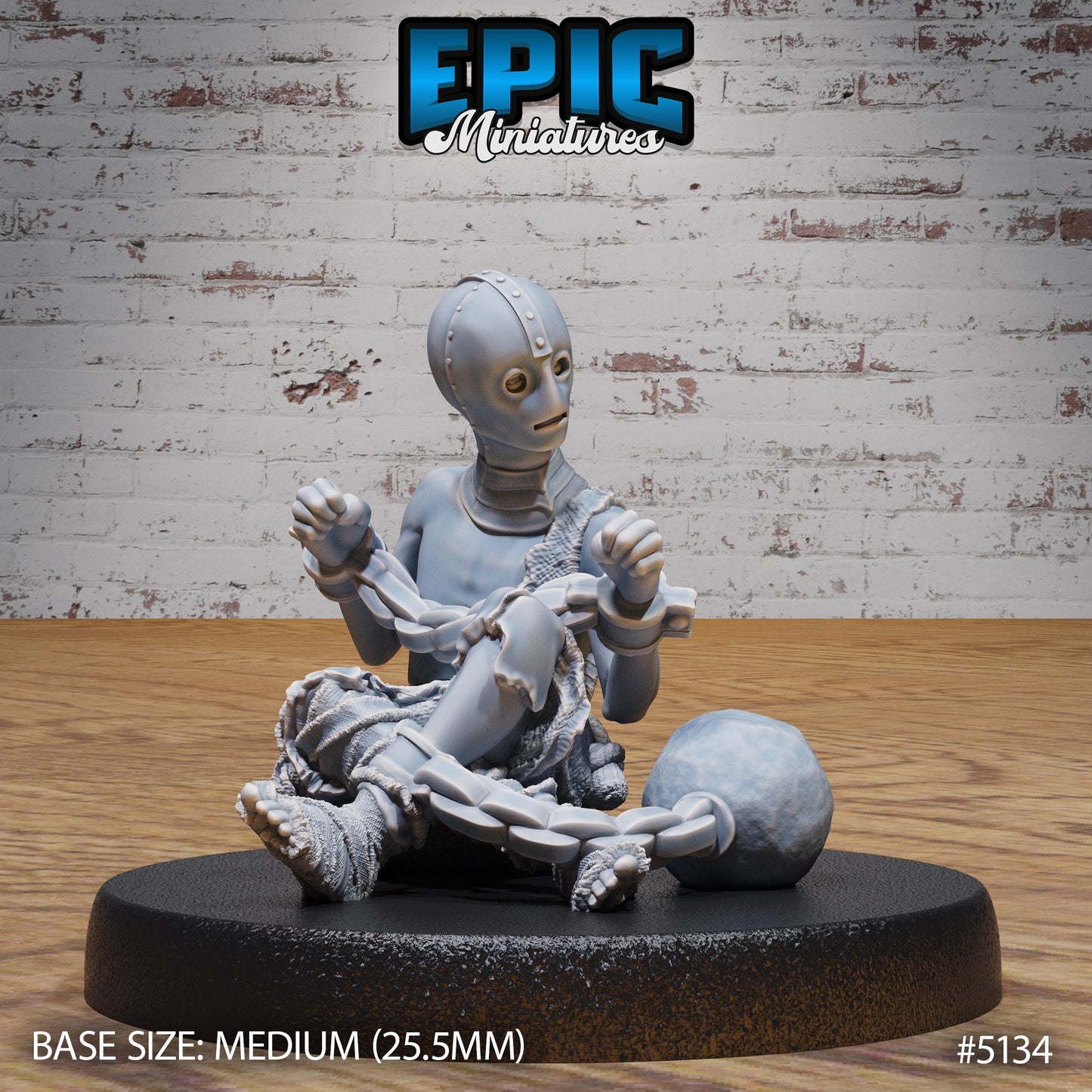 Old Prisoner - Masked (3 Variants Available) - Epic Miniatures
